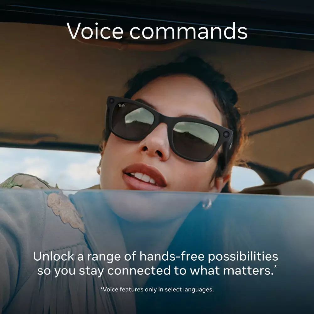 Ray-Ban Meta Wayfarer - Large Green Transitions