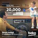 Beko EnergySpin BM3WT3941W 9kg 1400 Washing Machine - White
