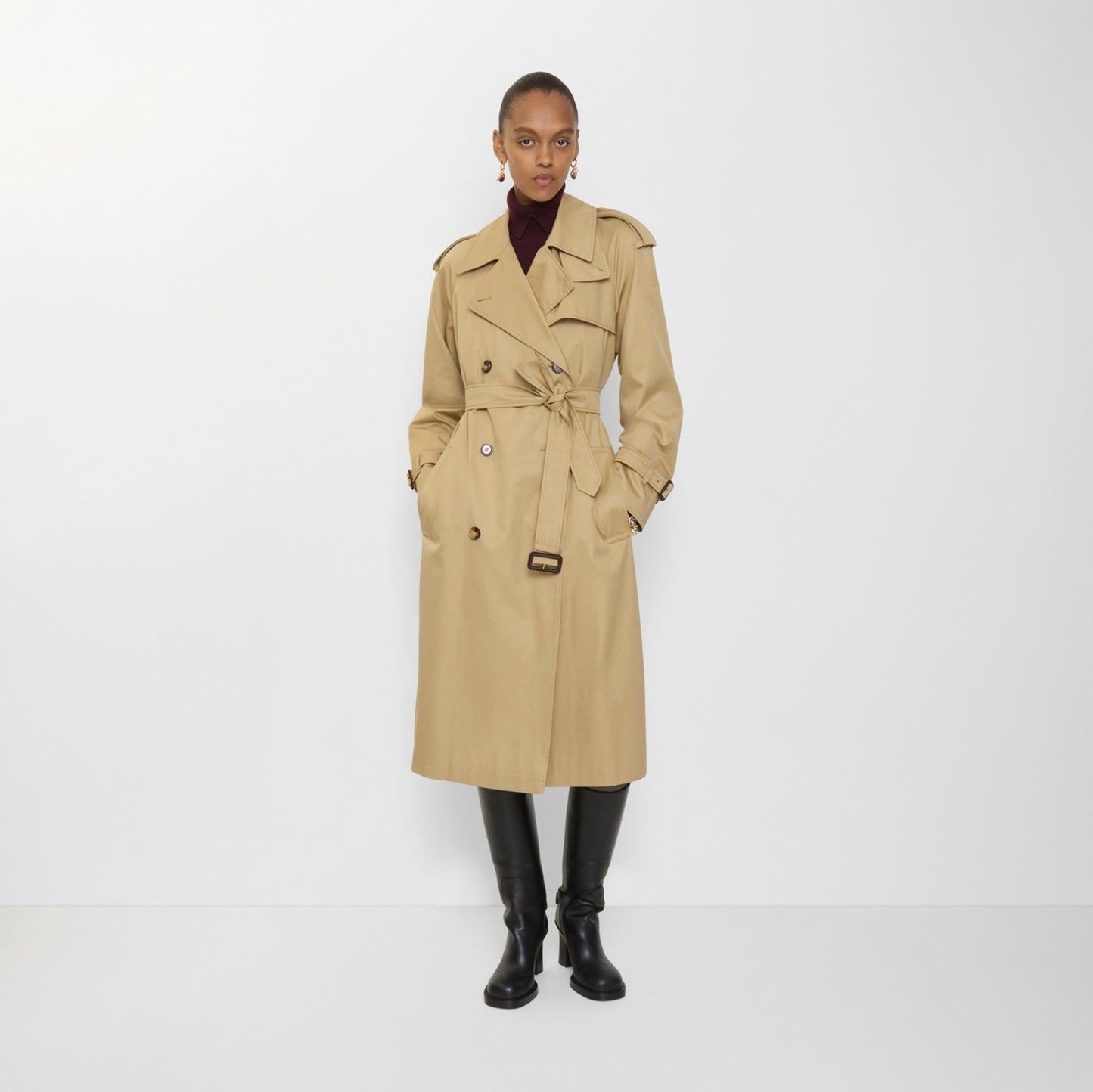 Long Castleford Trench Coat
