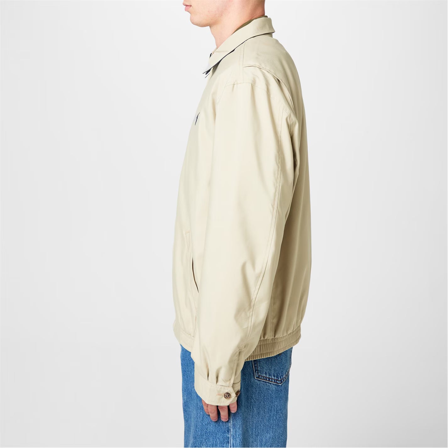 POLO RALPH LAUREN Men's Bi-Swing Cotton Water Resistant Harrington Jacket