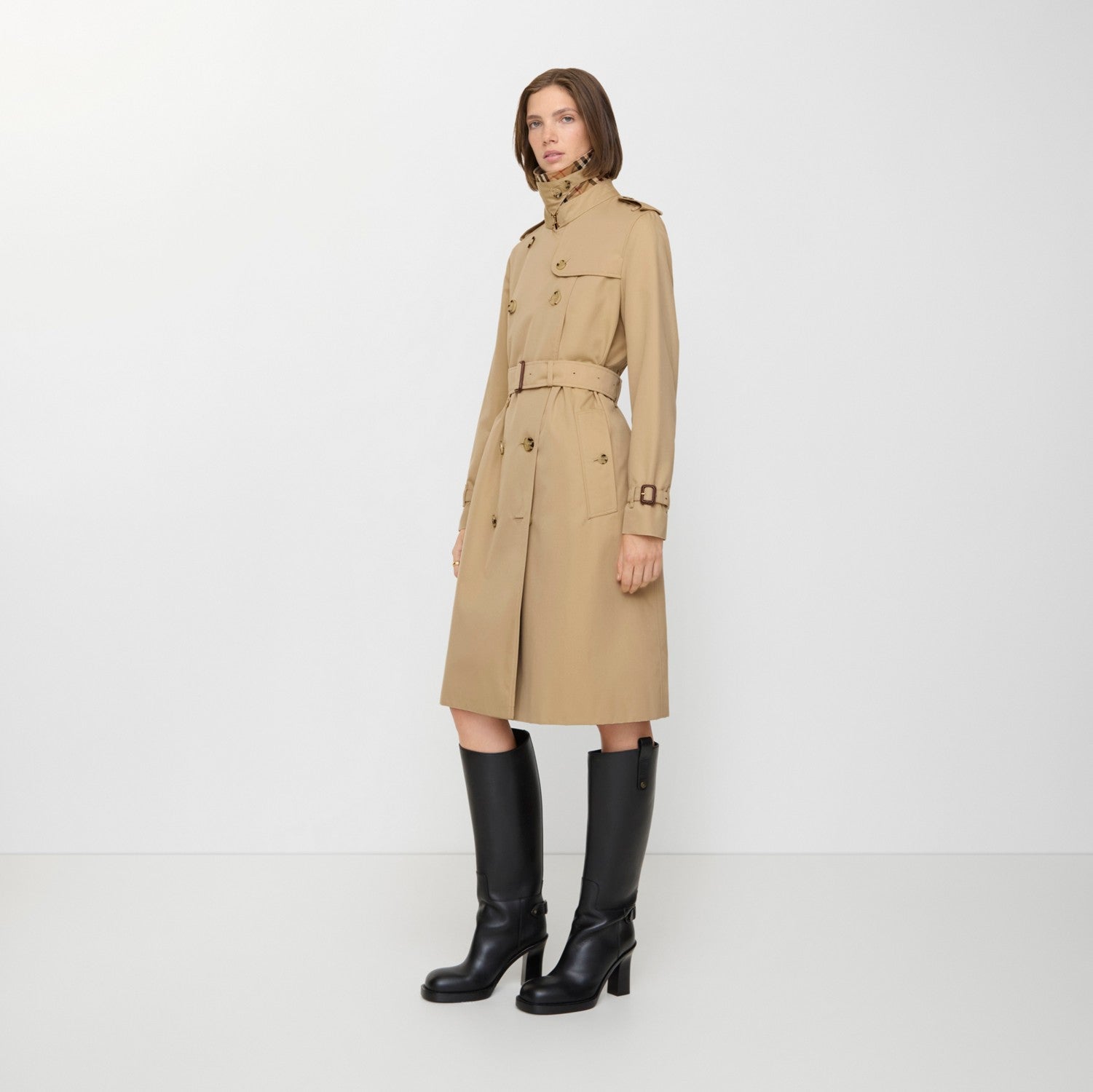 Long Kensington Heritage Trench Coat