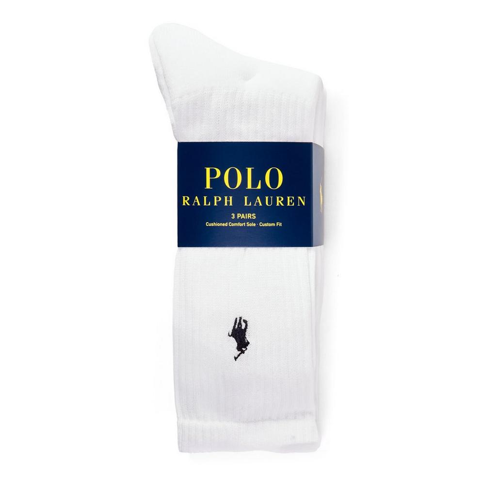 Polo Ralph Lauren 3-Pack PP Crew Socks