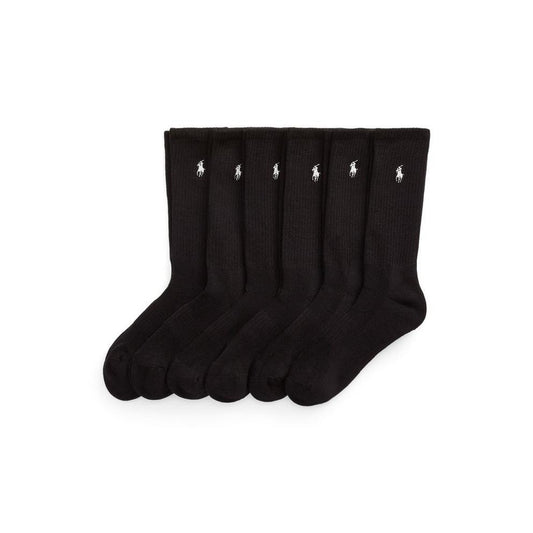 Polo Ralph Lauren 6 Pack Crew Socks
