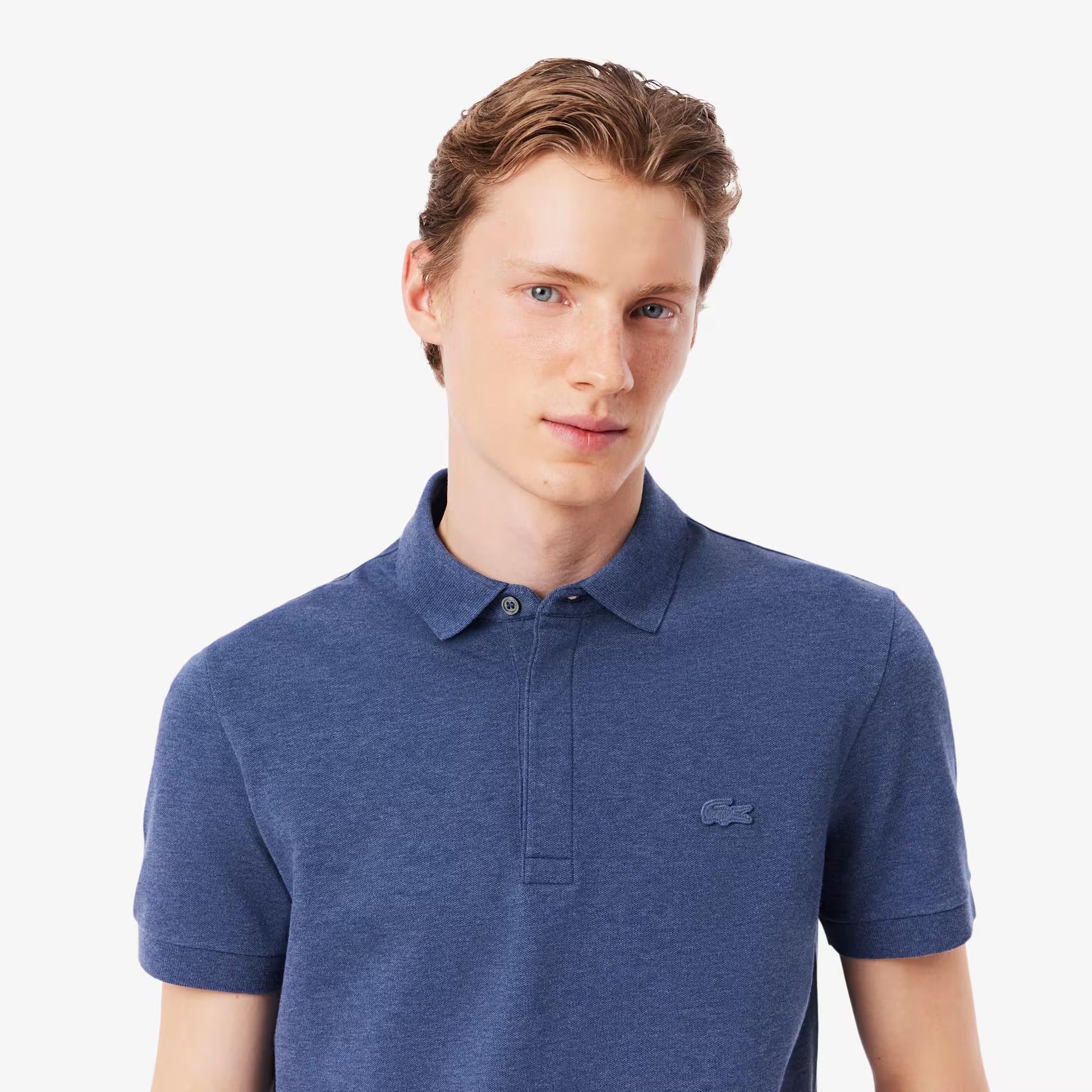 Regular Fit Paris Stretch Piqué Polo Shirt