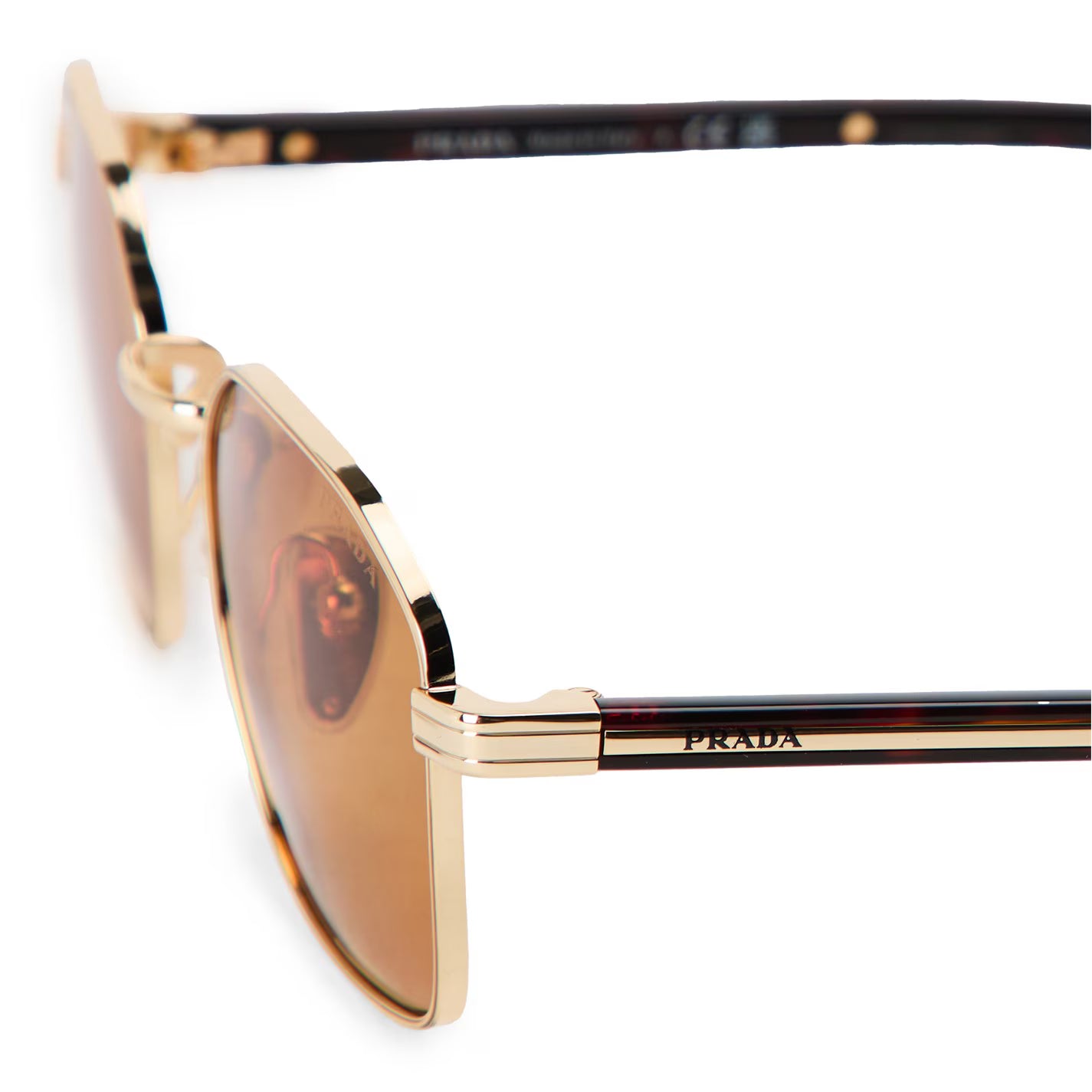 PRADA Men's Round Sunglasses