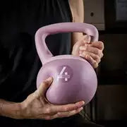 Pro Fitness 4kg Soft Kettlebell - Pink