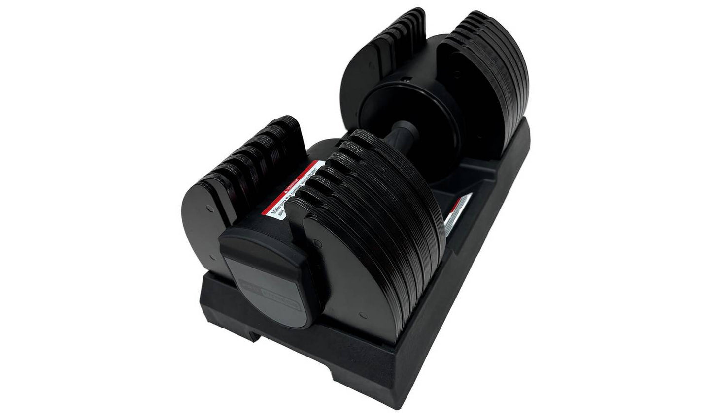 Pro Fitness Adjustable Dumbbell - 36kg