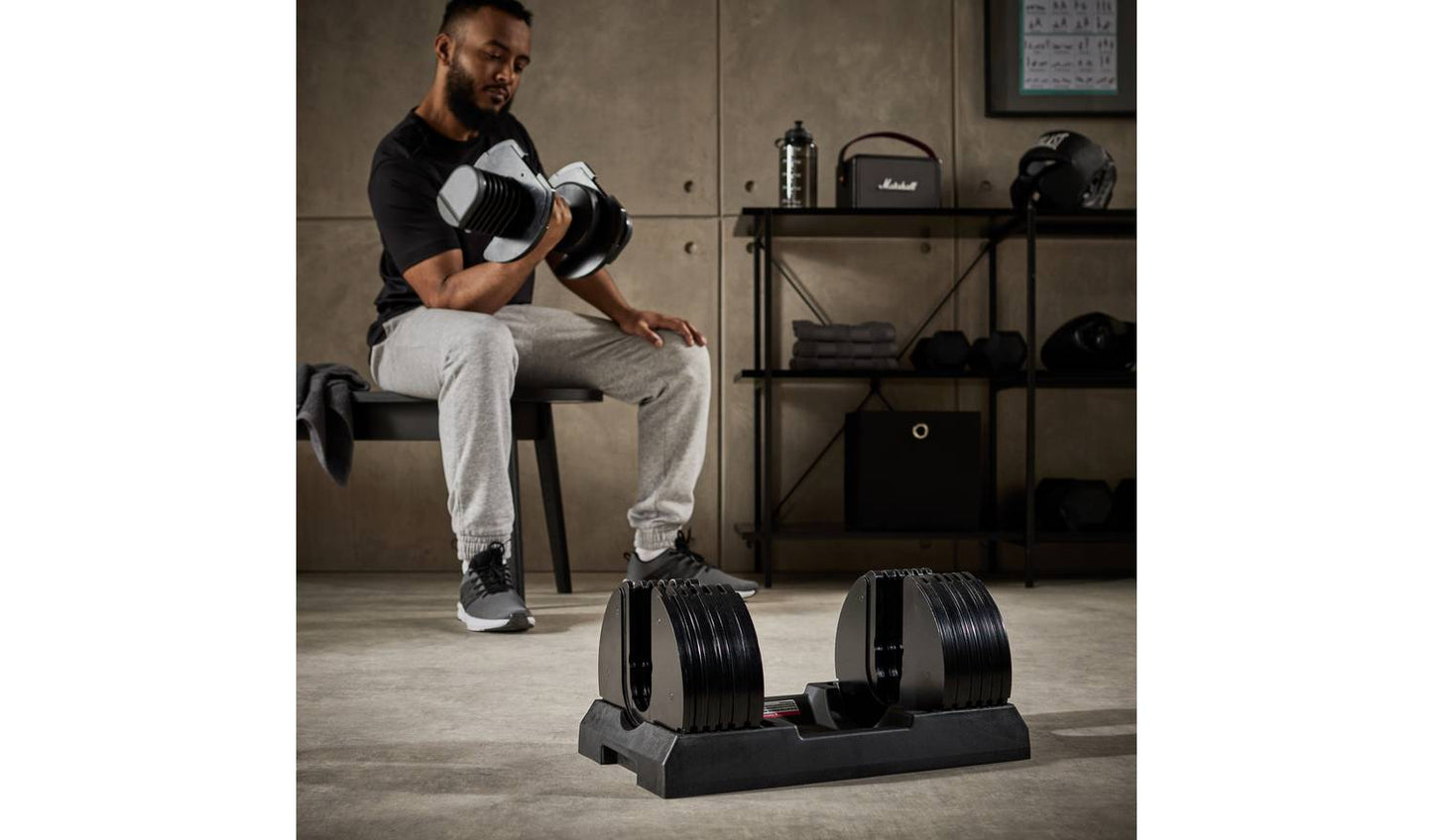 Pro Fitness Adjustable Dumbbell - 36kg