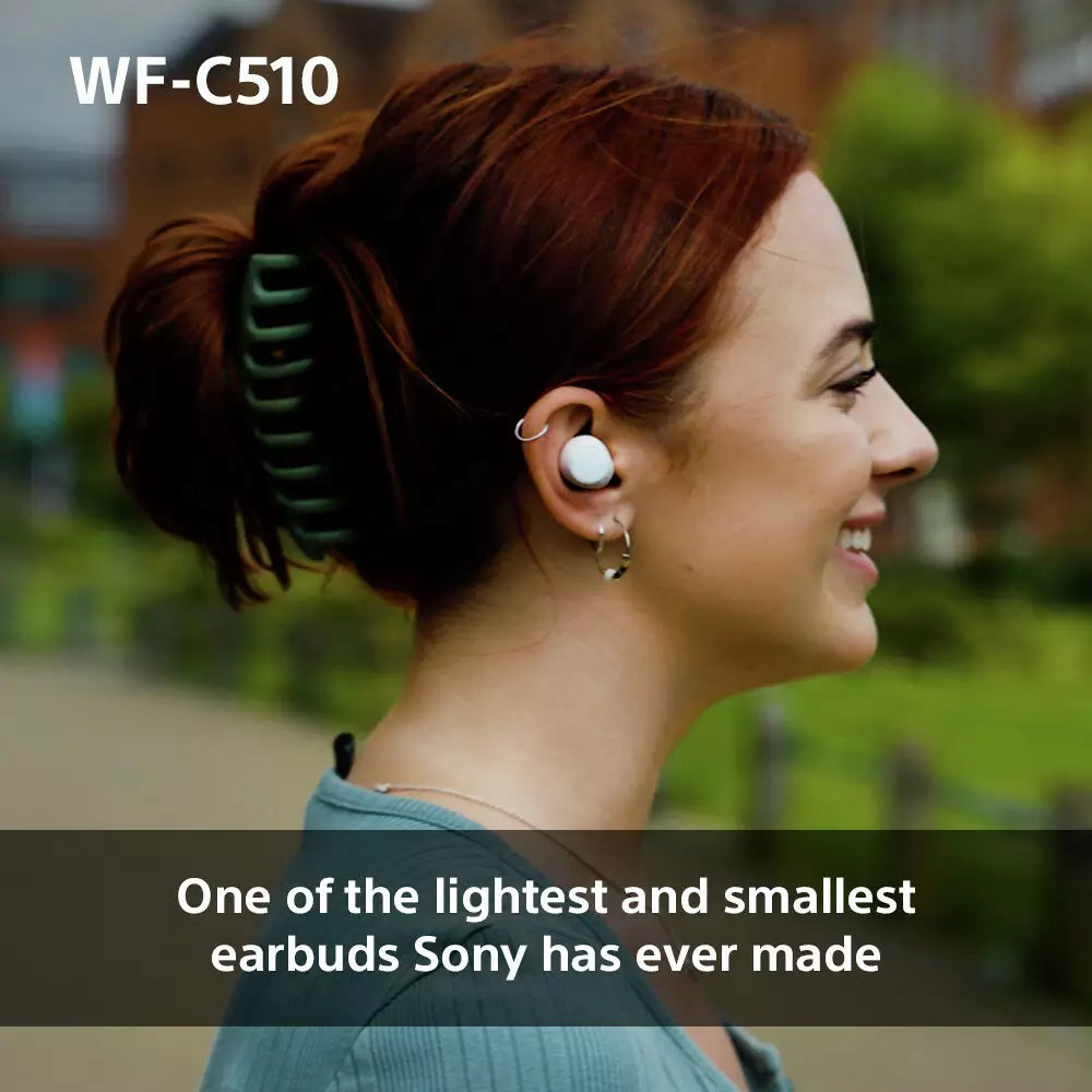 Sony WF-C510 True Wireless Earbuds – White