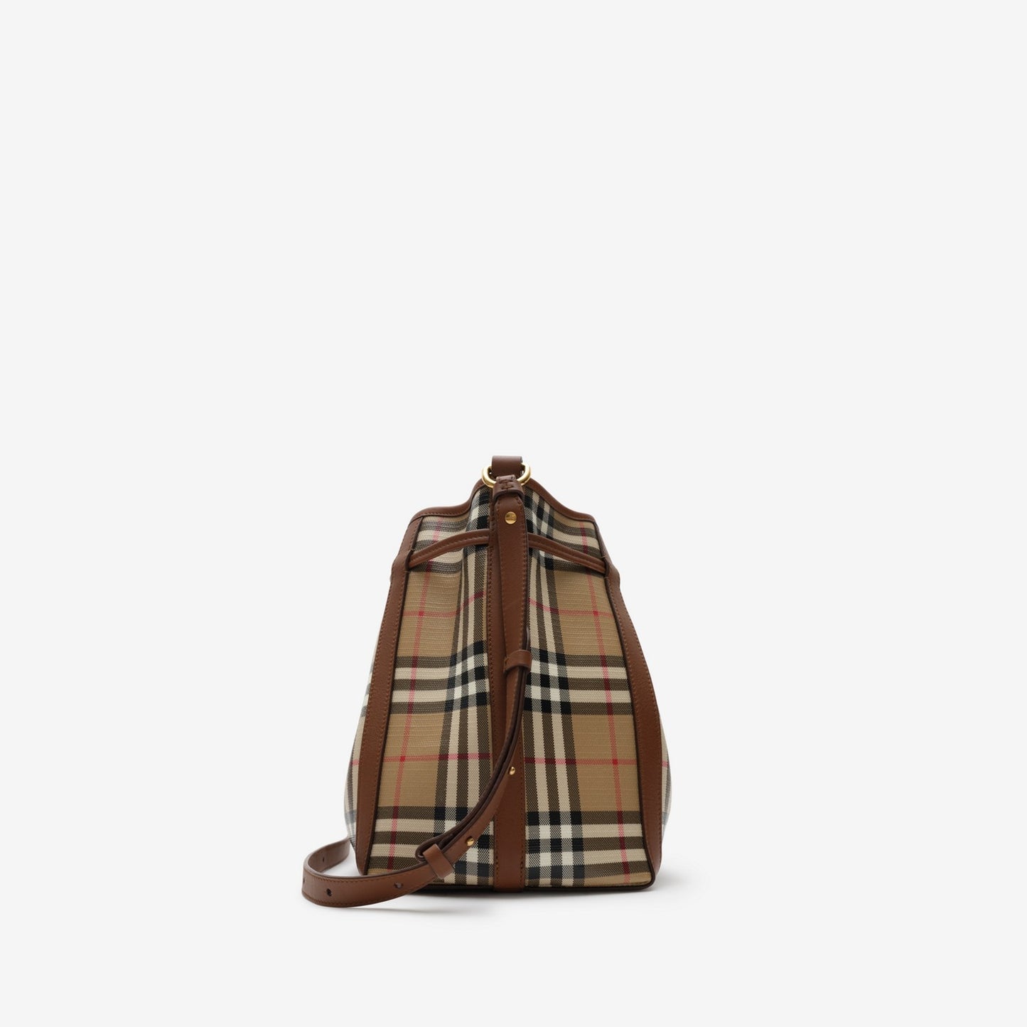 Small Check Bucket Bag
