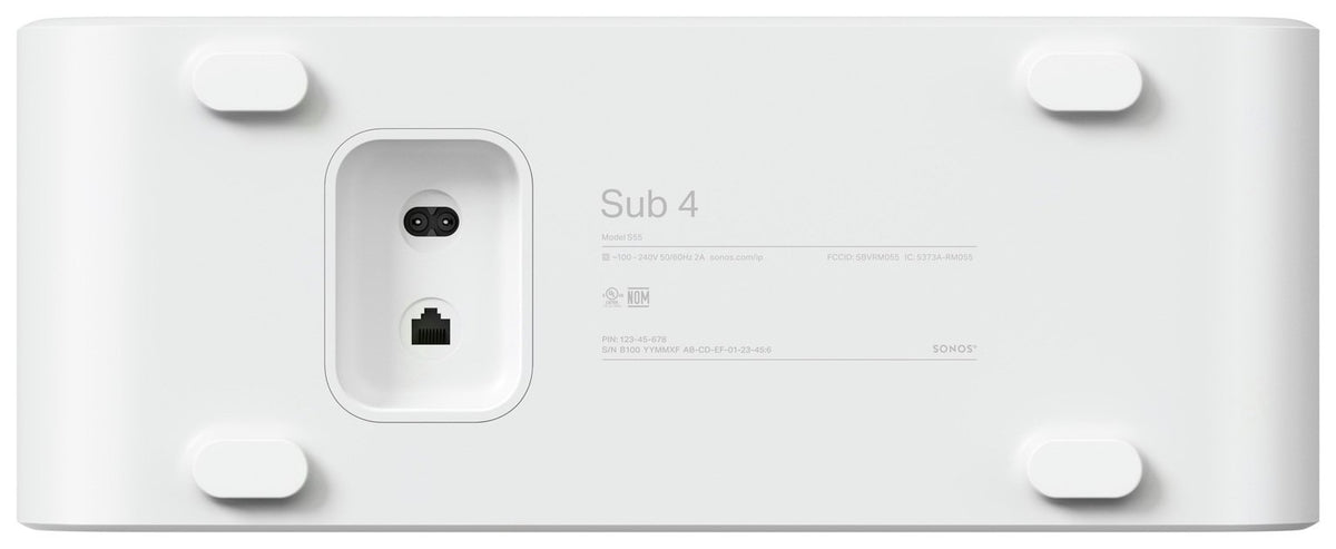 Sonos Sub 4 Wireless Subwoofer - White