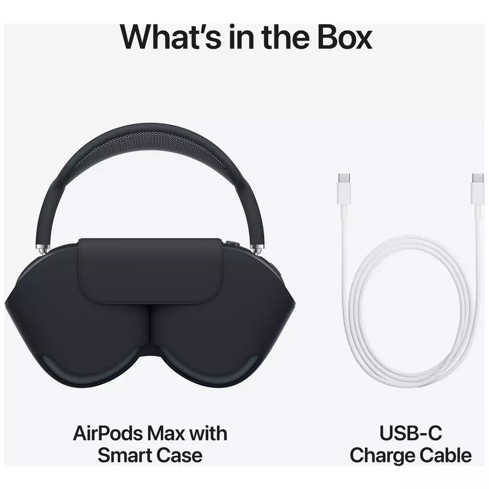 Apple AirPods Max Over-Ear Wireless Headphones - Midnight