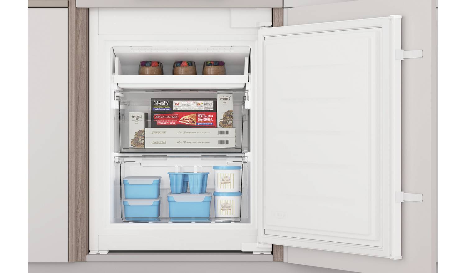 Indesit INC18 T112 UK Fridge Freezer - White