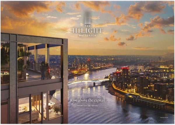 The Hilight Battersea — One Two Three Bedroom Ultra Luxury Homes — Exclusive Wellness Amenities and Spa — Battersea London
