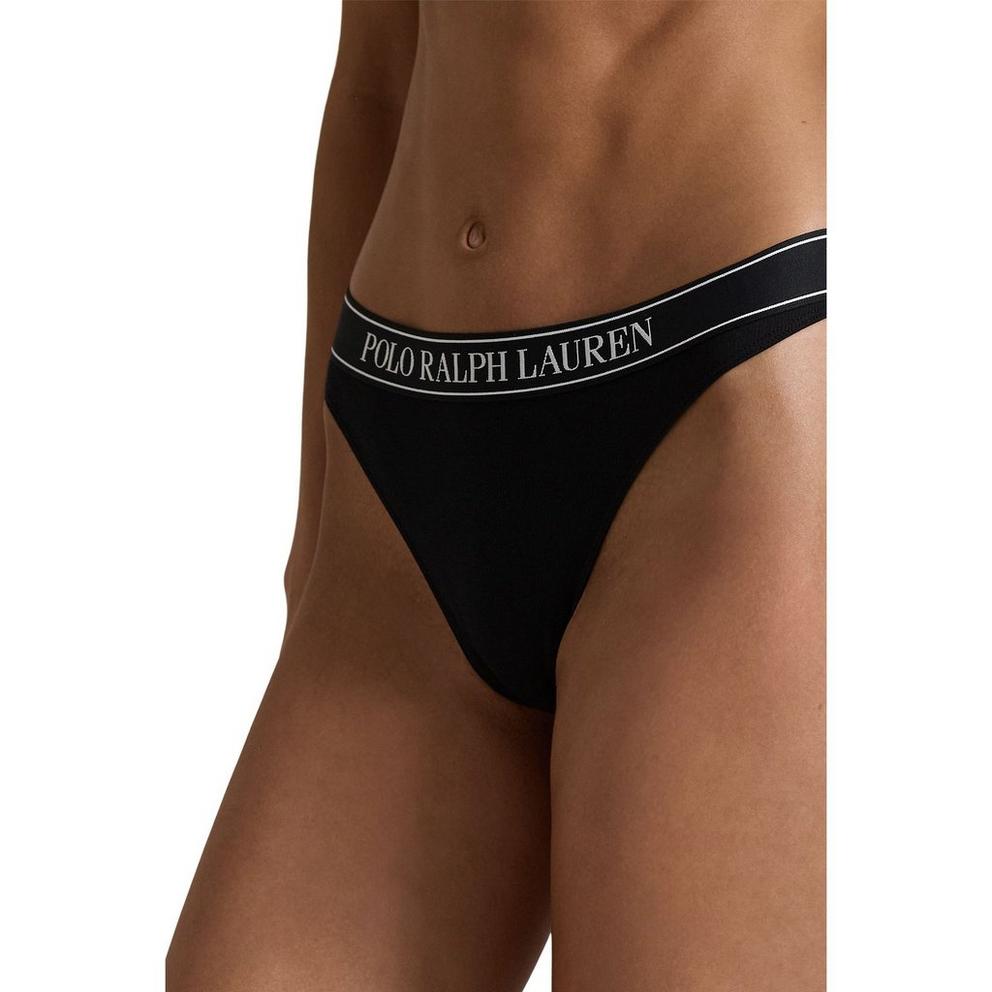 Polo Ralph Lauren Women's Mid Rise Jersey Thong
