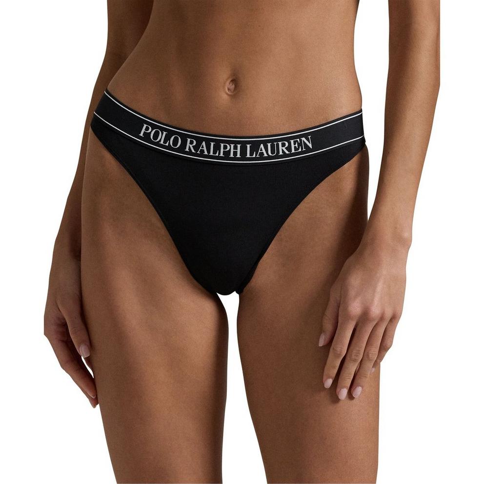 Polo Ralph Lauren Women's Mid Rise Jersey Thong
