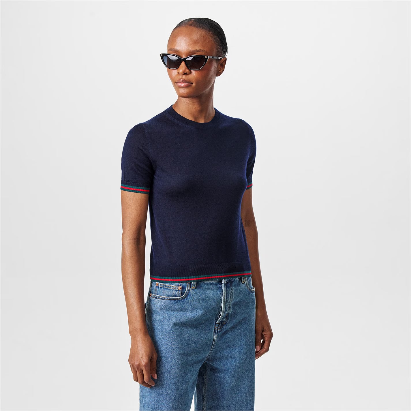 GUCCI Crew Neck Knitted Wool Jumper
