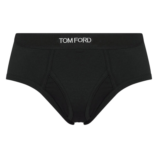 Tom Ford Men's Plain Cotton Briefs, 2-Pack