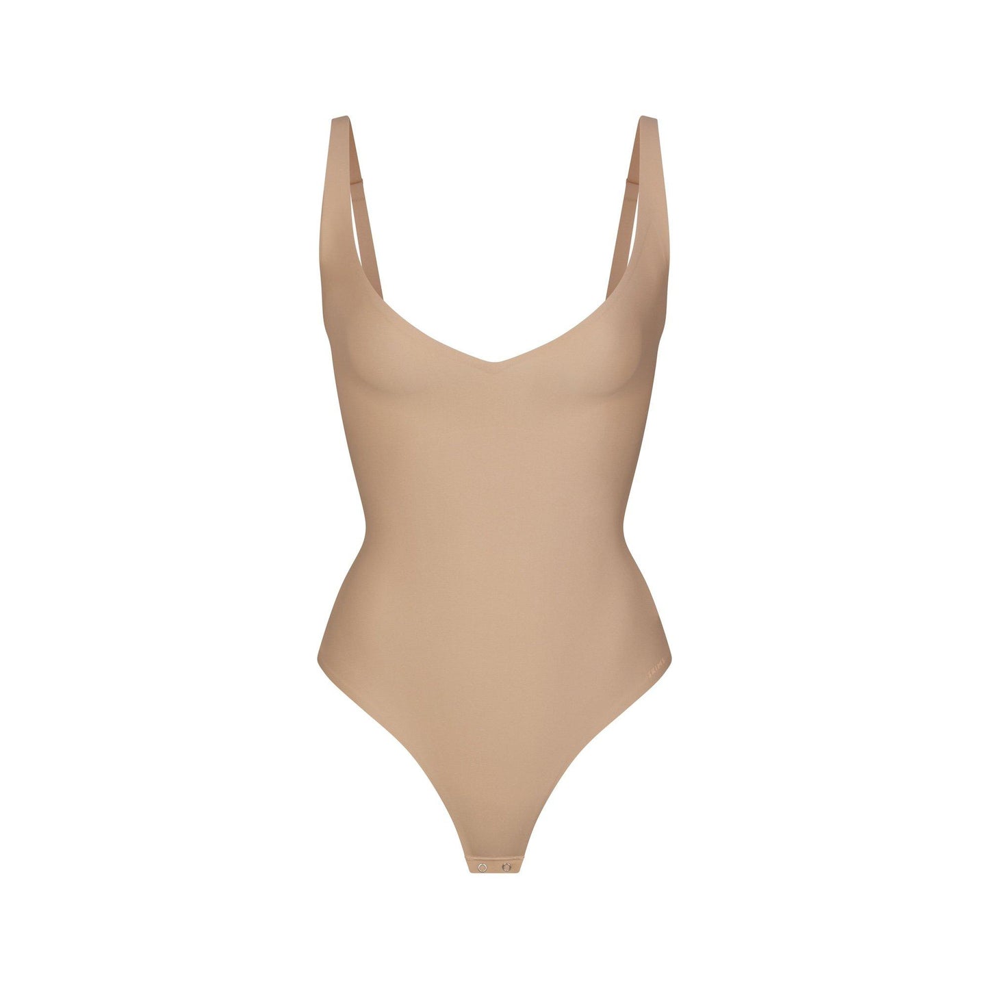 SKIMS Womens Body Core Sculpt Plunge Thong Bodysuit