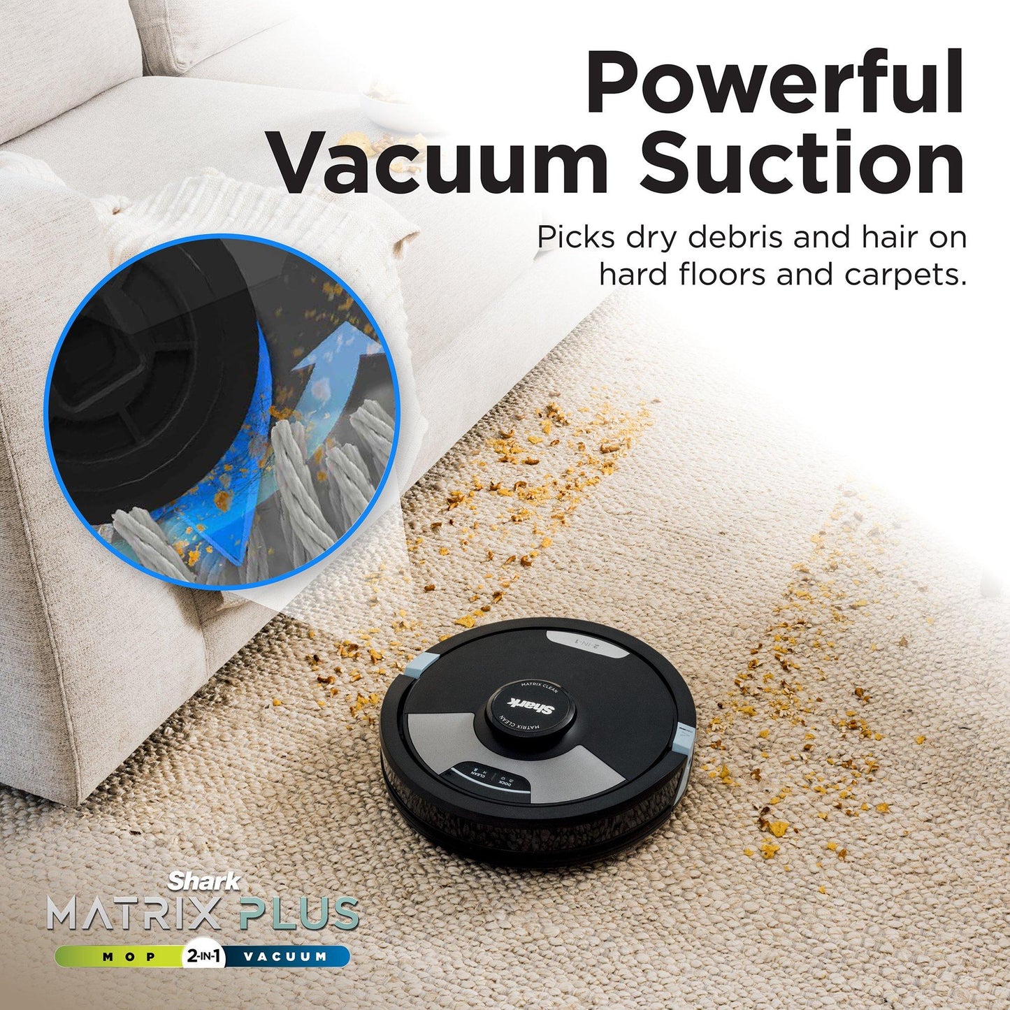 Matrix Plus 2-in-1 Self-Empty Robot Vacuum & Mop