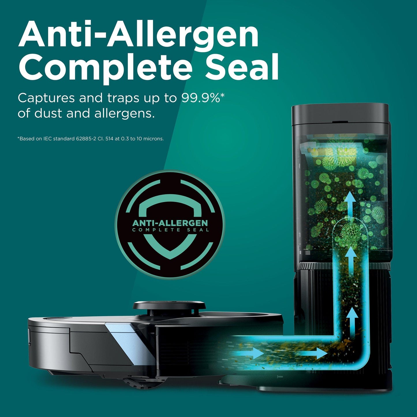 Matrix Plus 2-in-1 Self-Empty Robot Vacuum & Mop