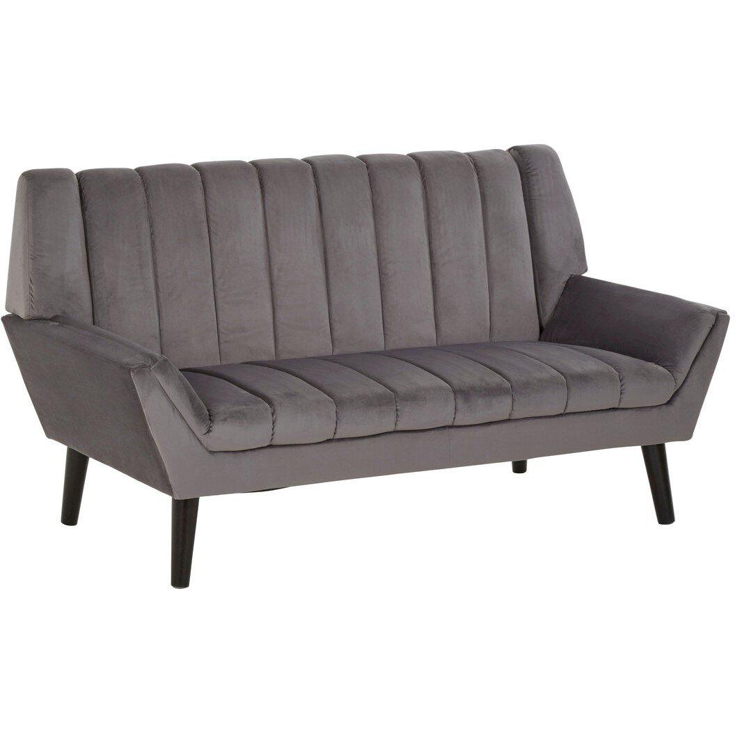 Savina 2 Seat Grey Sofa