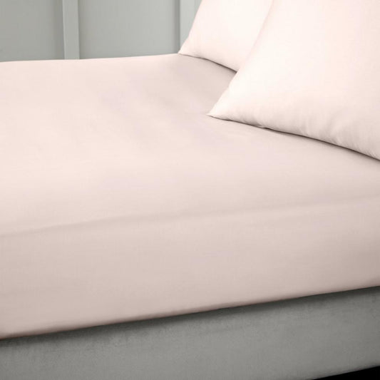 400 Thread Count Cotton Sateen Fitted Sheet
