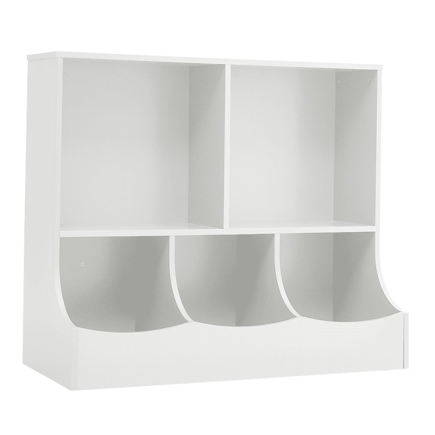 Kabinet UK 2-Tier Open Style Toy and Book Storage Cabinet
