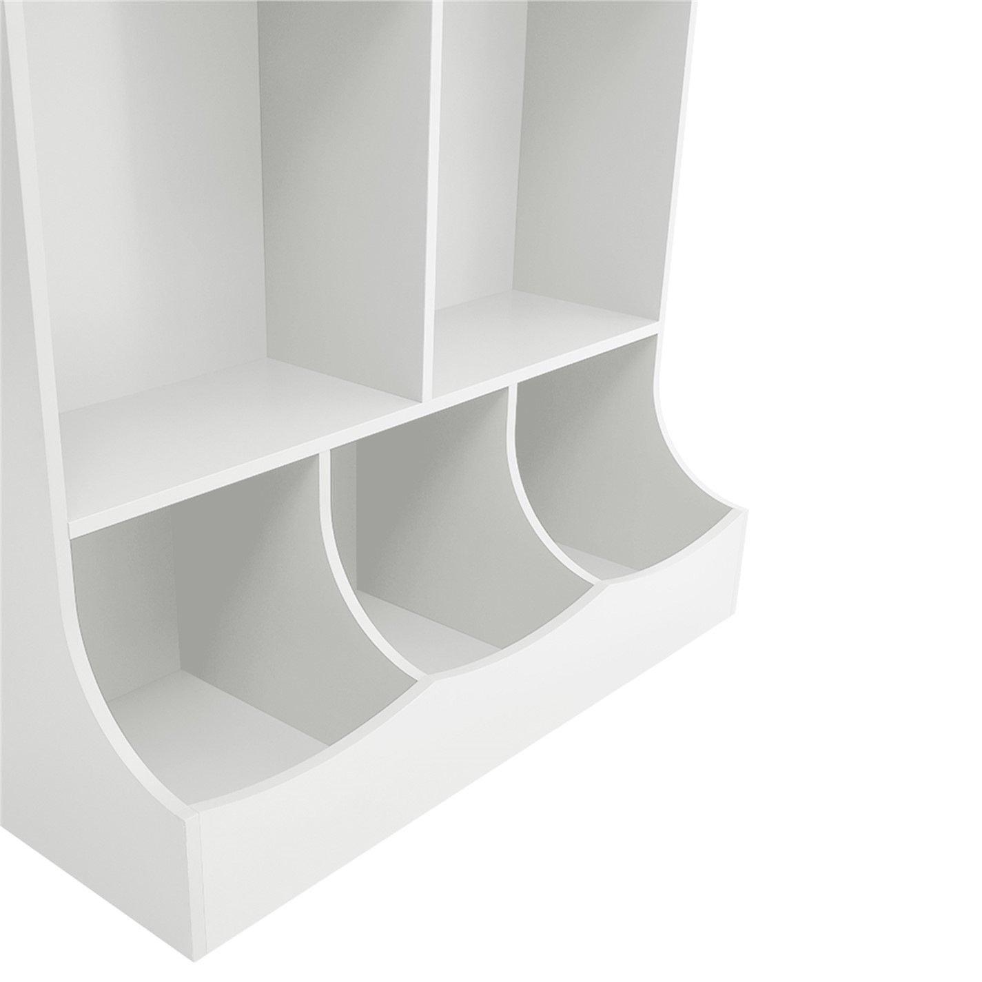 Kabinet UK 2-Tier Open Style Toy and Book Storage Cabinet