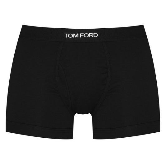 Men's Plain Cotton Boxer Briefs, 2-Pack