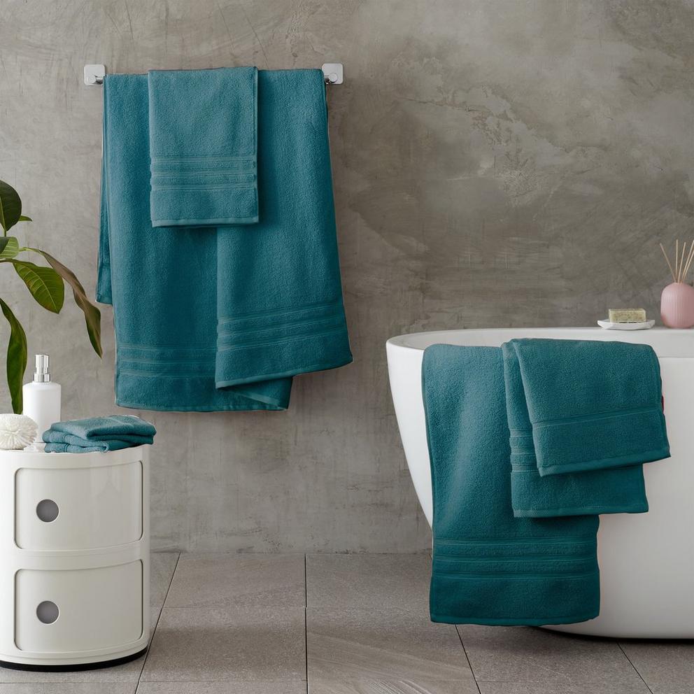 Zero Twist Cotton 6 Piece Towel Bale Set