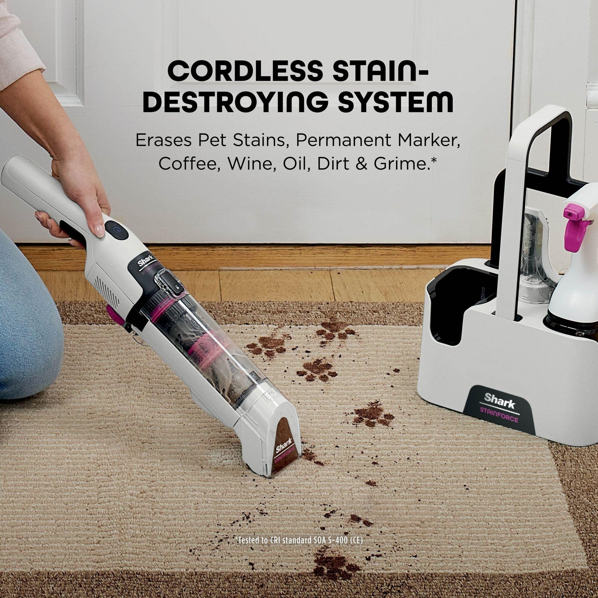 StainForce Cordless Stain-Destroying Spot Cleaner