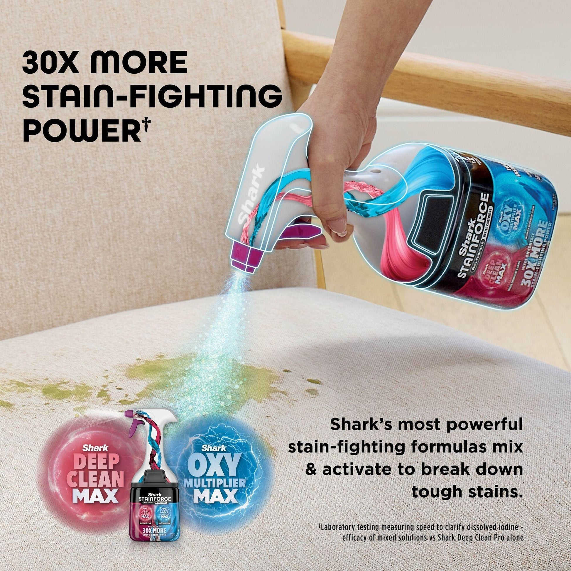 StainForce Cordless Stain-Destroying Spot Cleaner