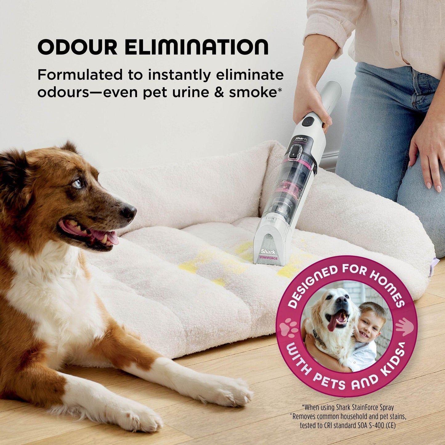 StainForce Cordless Stain-Destroying Spot Cleaner