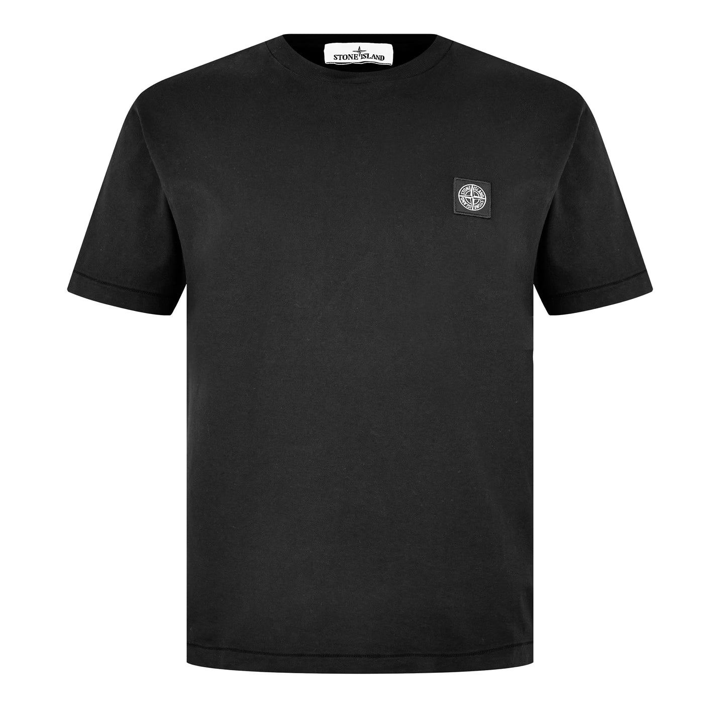 STONE ISLAND Men's Cotton Compass Logo Patch T-Shirt