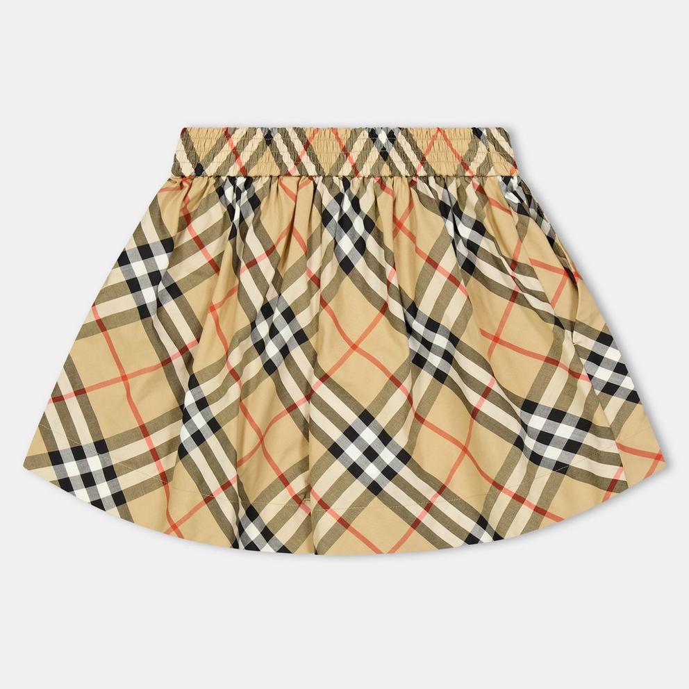 Burberry Marcy Check Shorts Juniors
