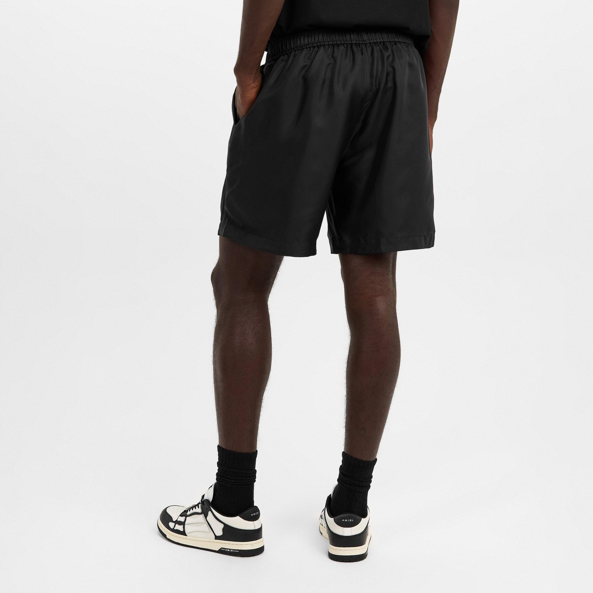 Amiri Men's Art Dstrt Woven Tracksuit Shorts