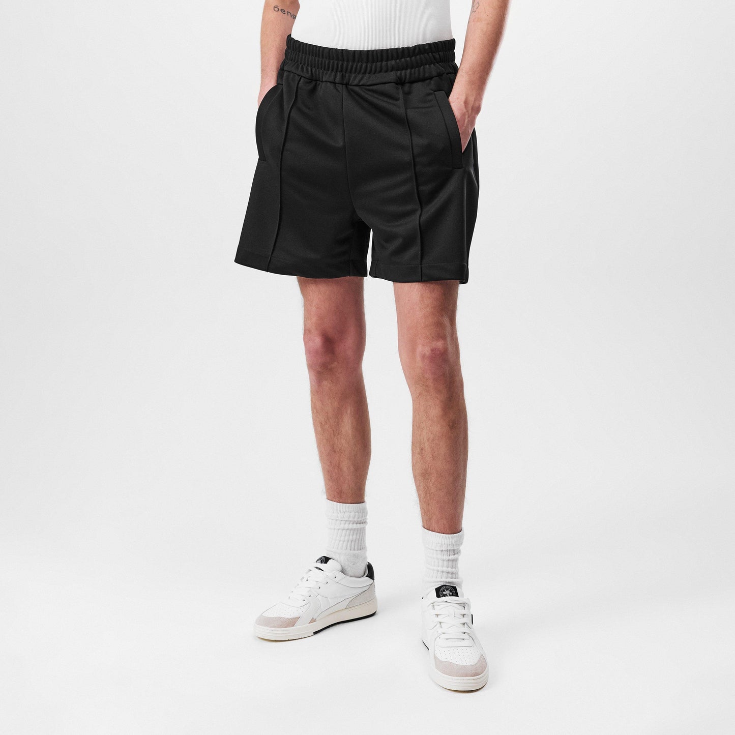 Palm Angels Logo Track Shorts