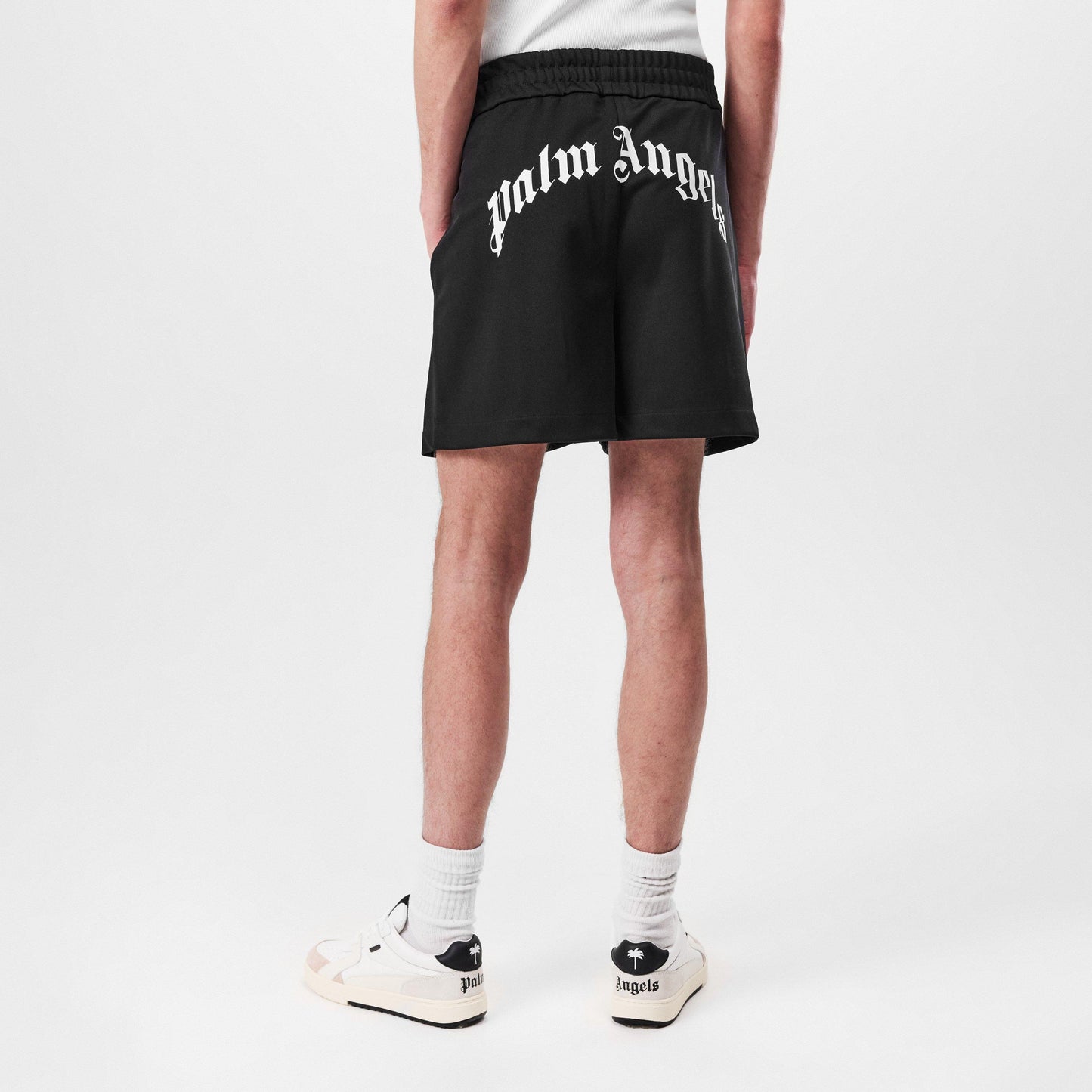 Palm Angels Logo Track Shorts