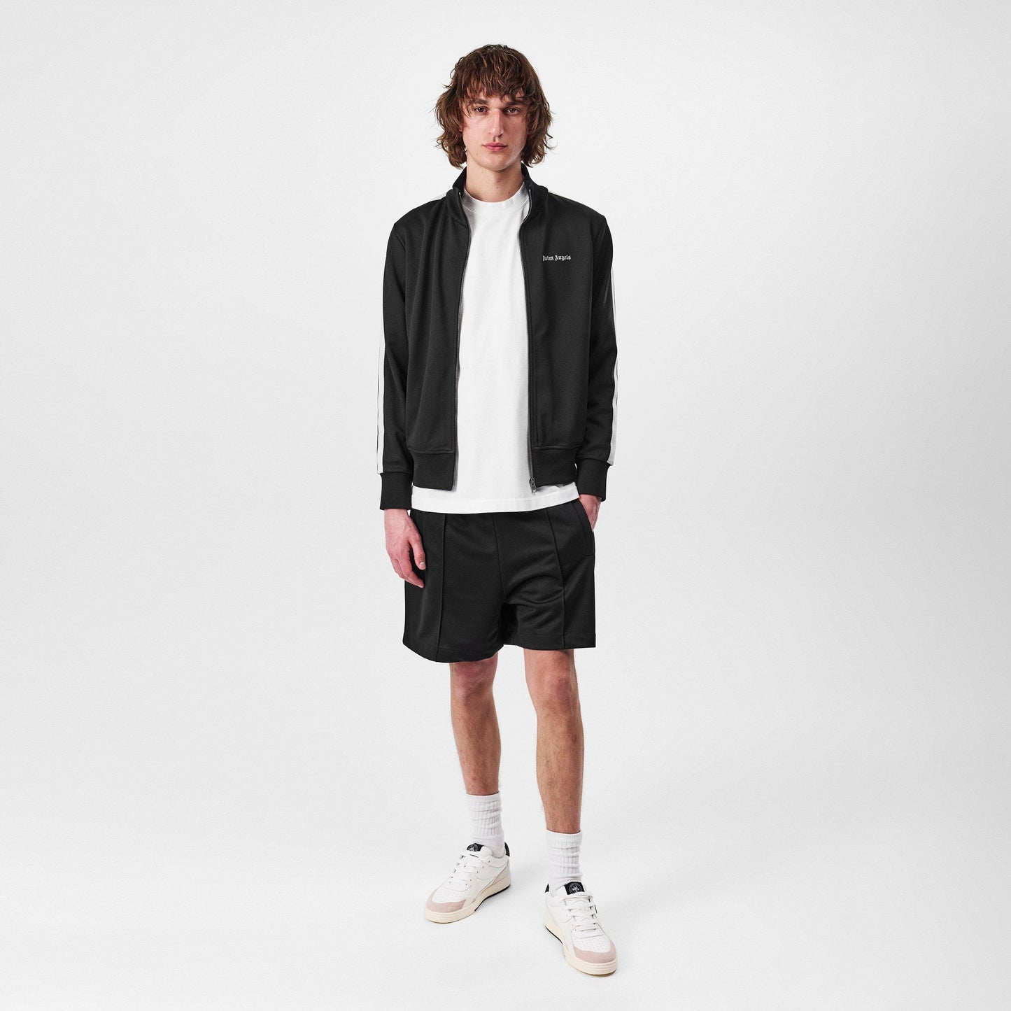 Palm Angels Logo Track Shorts