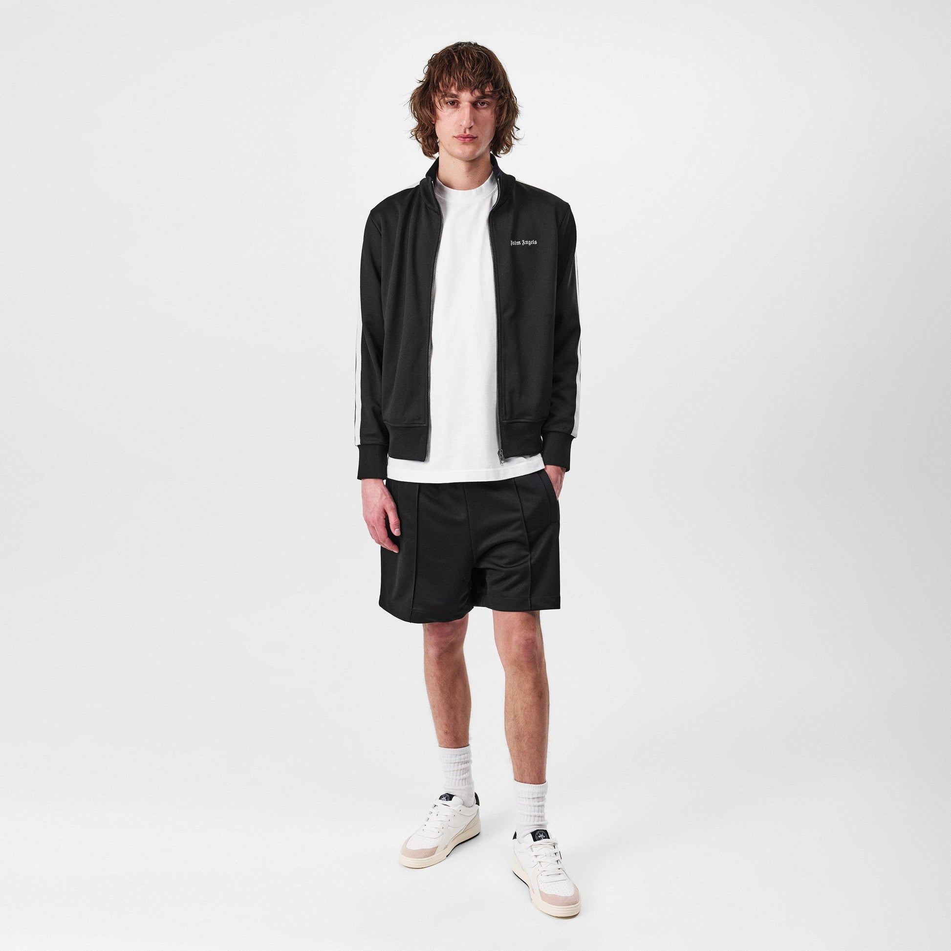 Palm Angels Logo Track Shorts