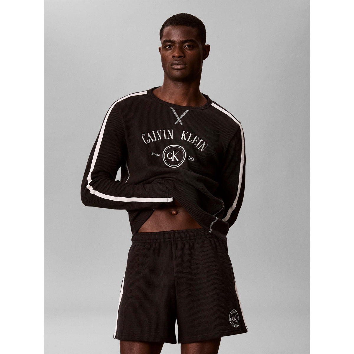 Calvin Klein Calvin Waff L/S Crw Sn64