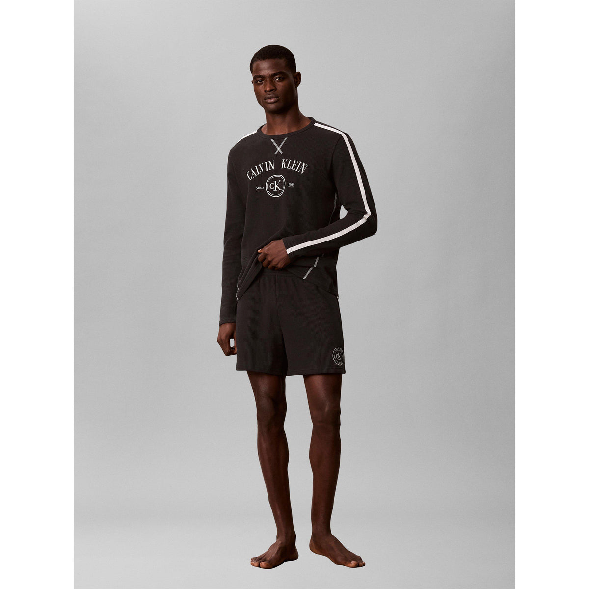 Calvin Klein Calvin Waff L/S Crw Sn64