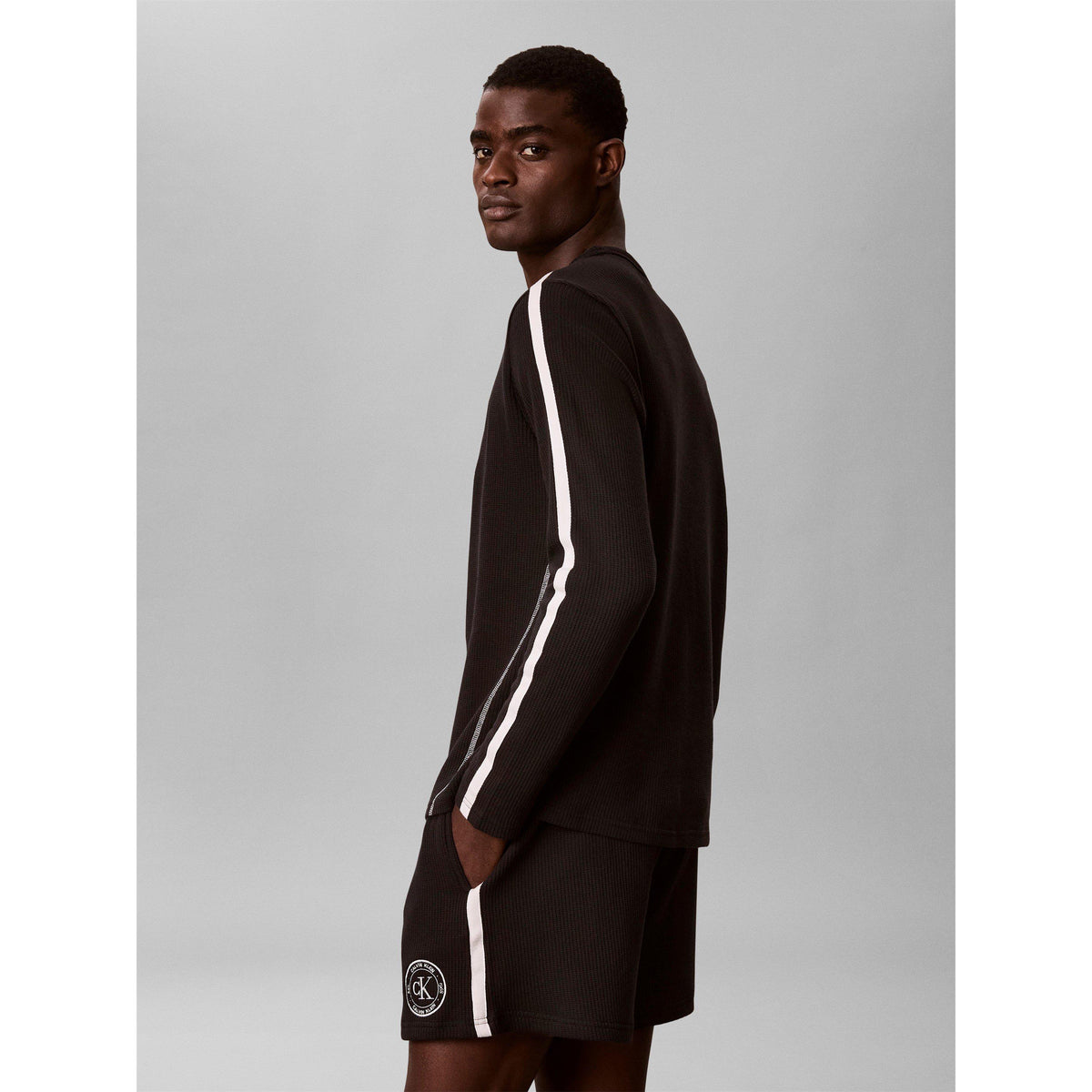 Calvin Klein Calvin Waff L/S Crw Sn64