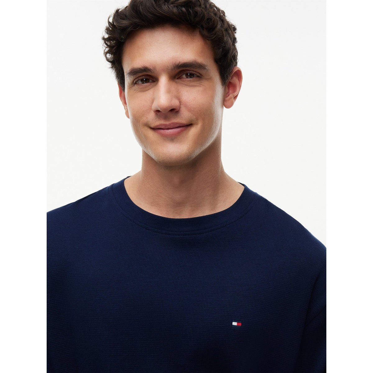 Tommy Hilfiger Long Sleeve Waffle Knit Pyjama Set