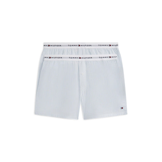 Tommy Hilfiger 2 Pack Woven Boxer Shorts