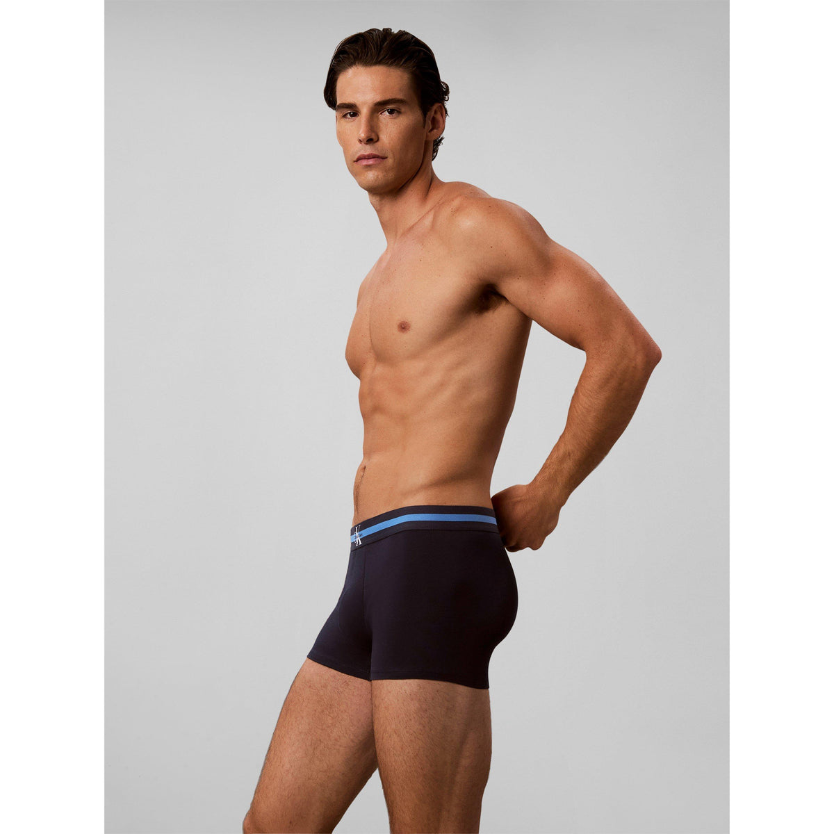 Calvin Klein Men's Mono Cotton Low-Rise Trunks 3 Pack