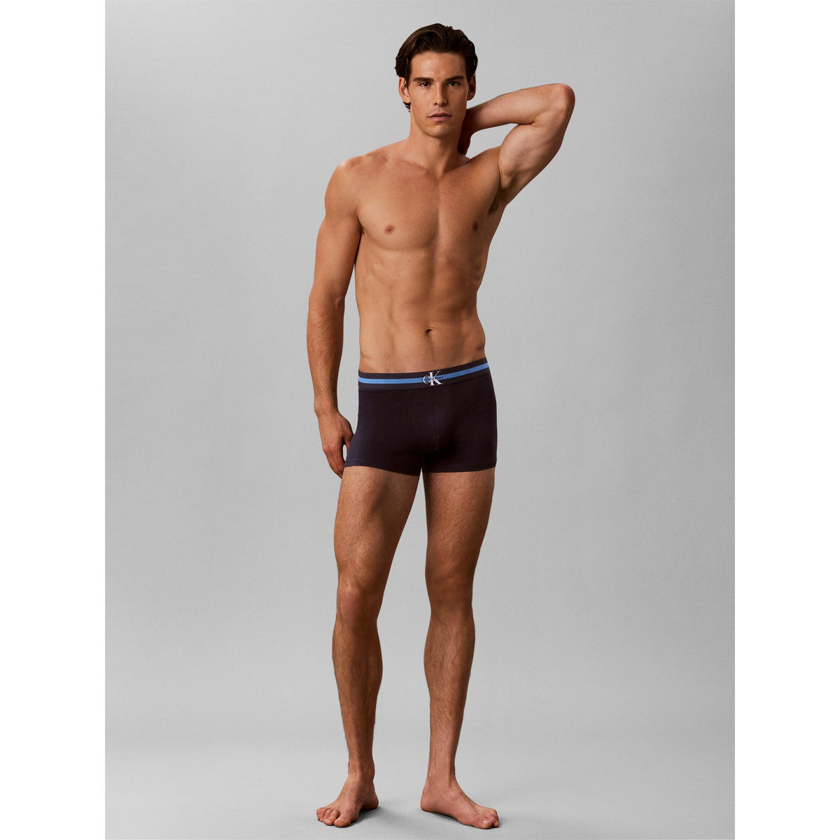 Calvin Klein Men's Mono Cotton Low-Rise Trunks 3 Pack