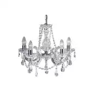 Argos Home Inspire 5 Light Chandelier - Clear