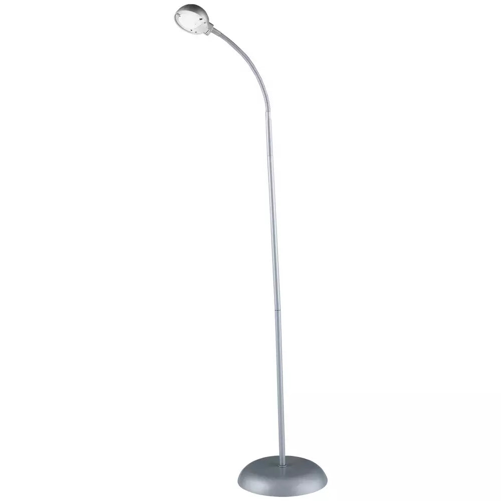 Argos Home Reading Light Floor Lamp - Silver
